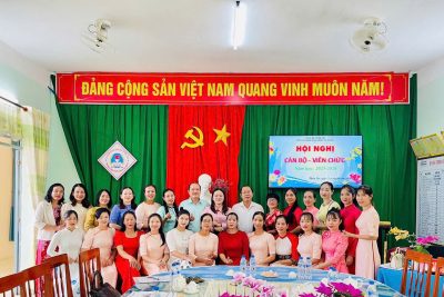 🌸 HỘI NGHỊ CÔNG CHỨC – VIÊN CHỨC – NGƯỜI LAO ĐỘNG TRƯỜNG MẦM NON HÀNH TÍN ĐÔNG NĂM HỌC 2025-2026 🌸
