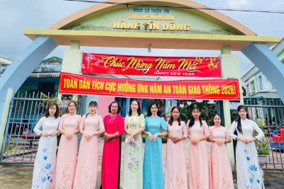 TRƯỜNG MẦM NON HÀNH TÍN ĐÔNG HƯỞNG ỨNG “TUẦN LỄ ÁO DÀI” 2026